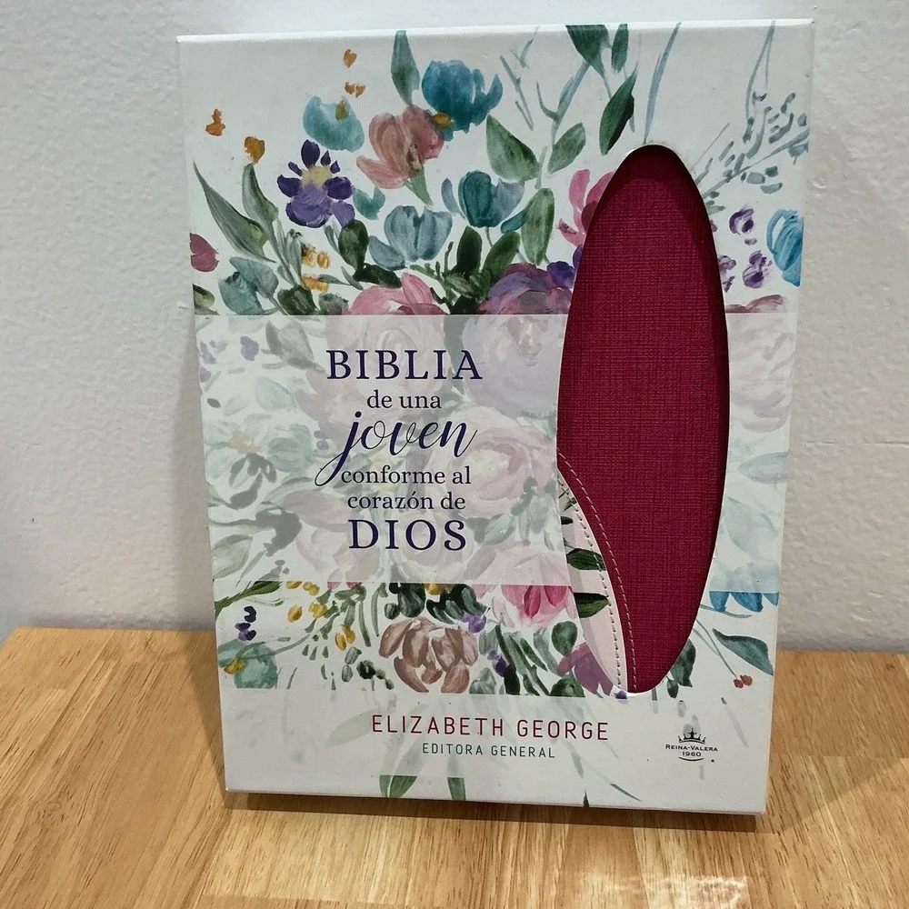 Biblia de una joven conforme al corazón de Díos RVR.1960 duotono Y Diario Nuevo